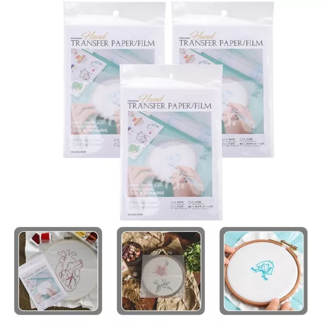 Handmade Embroidery Crafts Embroidery Transfer Paper  Sewing Lovers