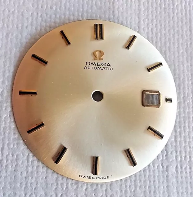 Omega Dial Quadrante 31,40 Mm Nos Old Stock Seamater Swiss Made 1960-70