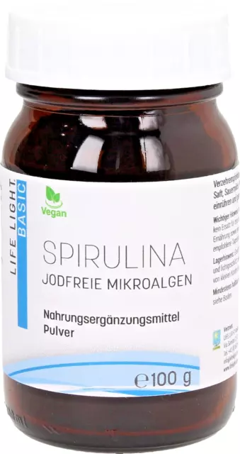 Spiruline Taïwanaise Bio Eco Organic Life Light® 100 grammes