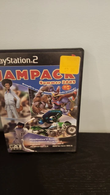 Jampack: Summer 2003 (Sony PlayStation 2, 2003) PS2 TESTED No Manual