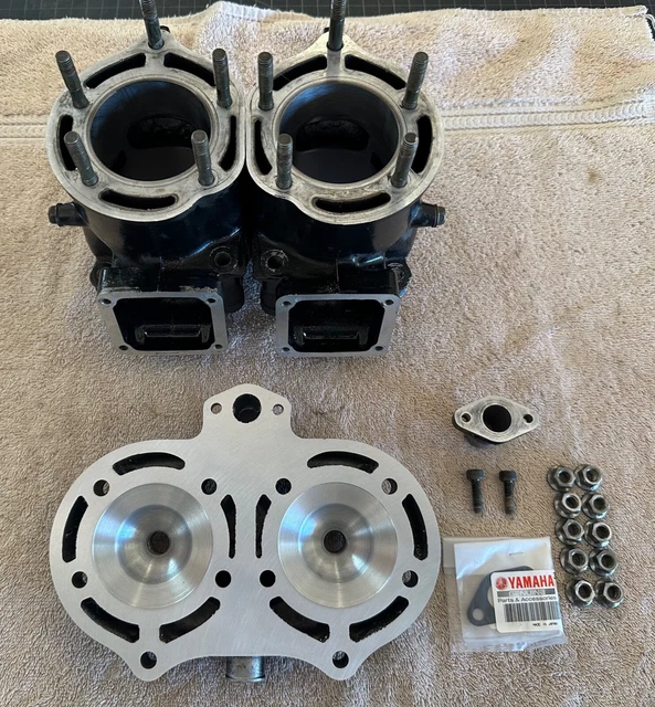 Yamaha Banshee OEM 64mm Top End - Cylinders, Head, Stock & Wisco Piston sets