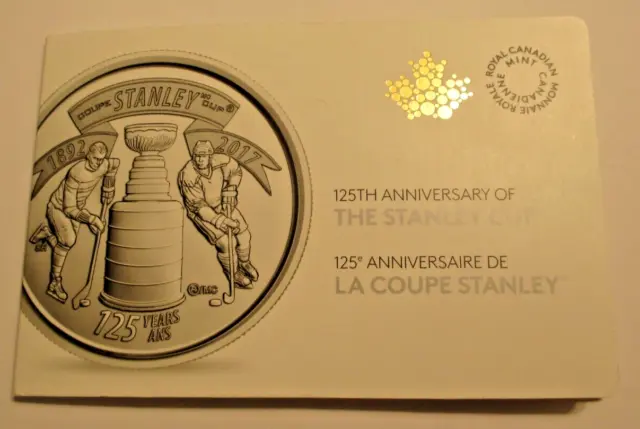 Canada 2017 - 10 x 25-cent Coins Set - 125th Anniversary of the Stanley Cup - PL