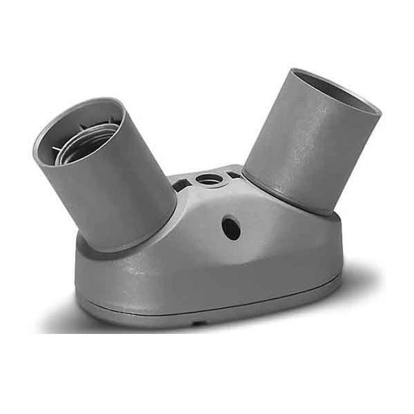Houben versione doppia E27 102710 supporti lampada ottone doppia plastica