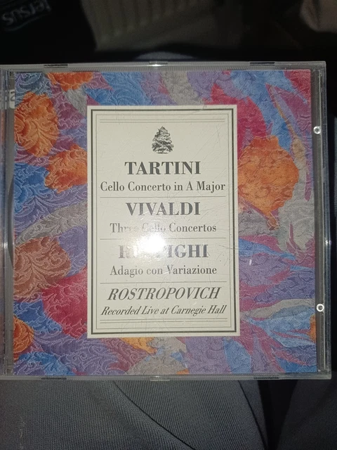 TARTINI / VIVALDI - Cello Concertos / RESPIGHI - Mstislav ROSTROPOVICH