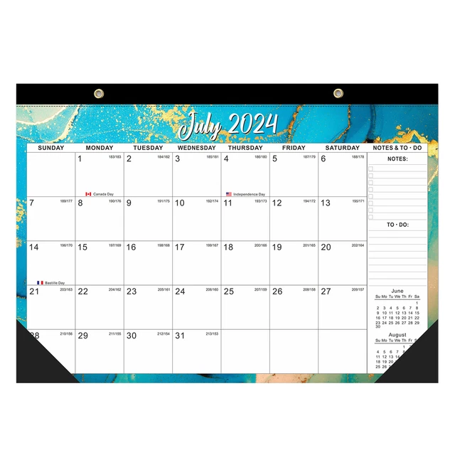 CALENDAR 20242025 DEADLINE Tracker 20242025 Desk Calendar for Office
