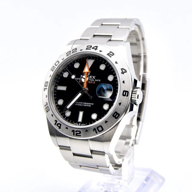 ROLEX EXPLORER II 226570 Scatola e documenti 2021 Quadrante nero