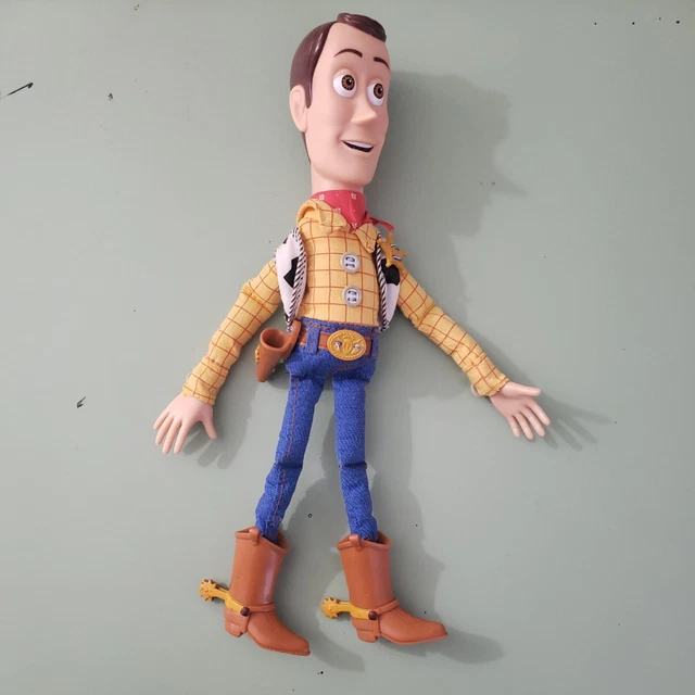 TOY STORY Woody Talking Pull String Doll (2002) Disney Pixar 15
