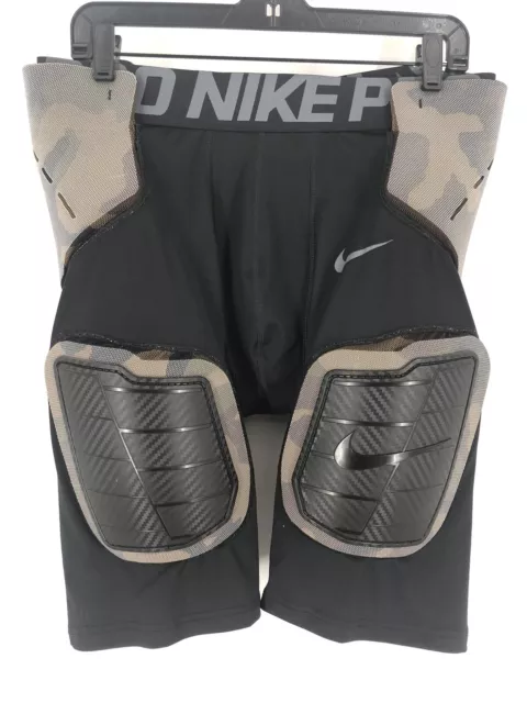 NIKE PRO HYPERSTRONG Men's Camo Hard Plate 3/4 Girdle Size LARGE $40.00 -  PicClick