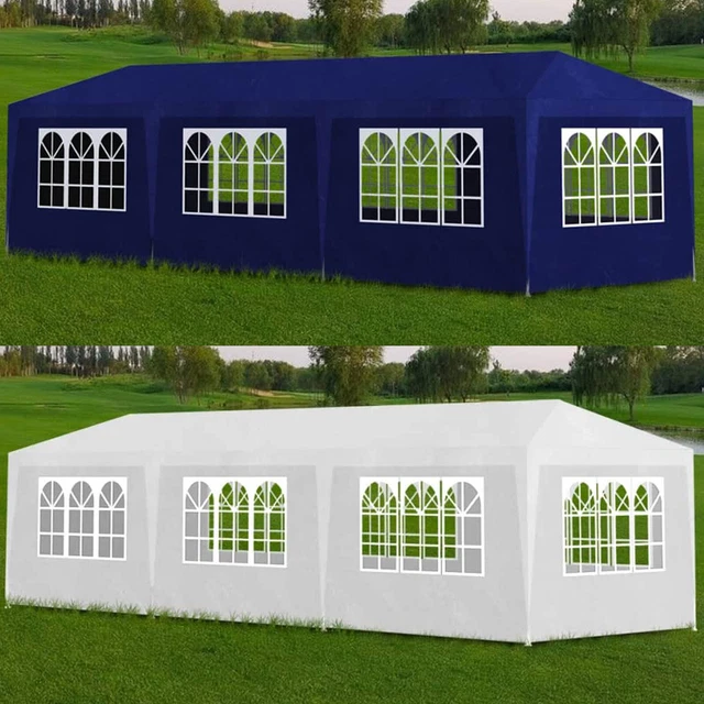3x3/3x4/3x6/3x9m Partyzelt Garten Pavillon Gartenzelt Wasserdicht mit Fenster