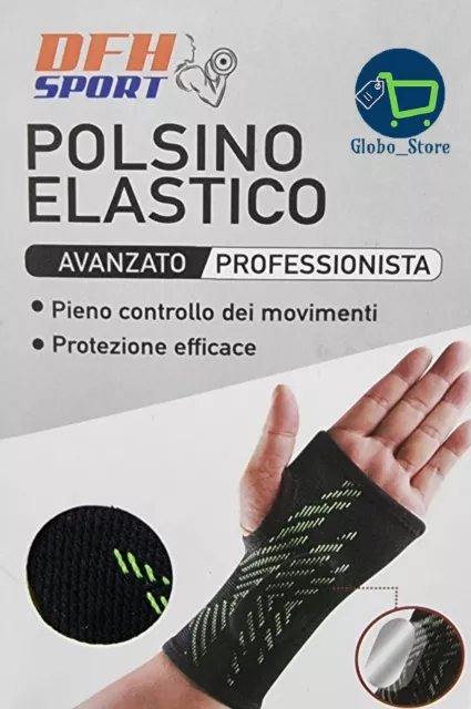 Tutore Polso Polsiera Fascia Elastica Ortopedica Distorsione Mano Tendinite