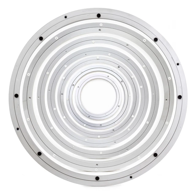 UTALIND Aluminium Lazy Susan Turntable - 10 Inch, 250mm, 99lb Capacity, With Anti-Slip Pads