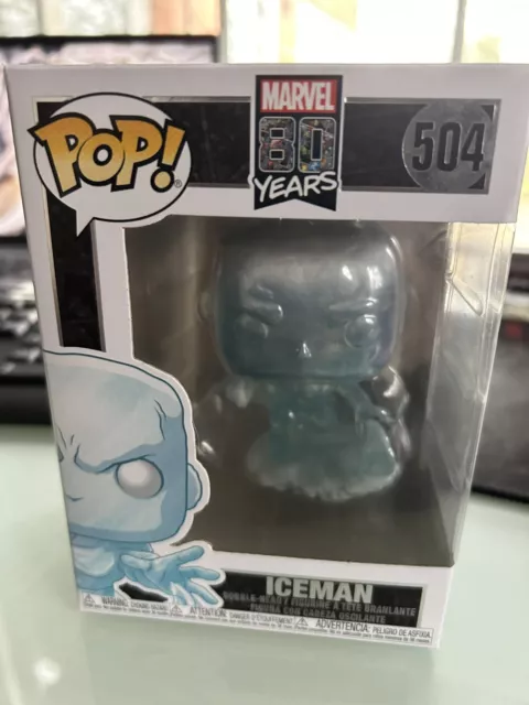 Marvel Iceman 504 Pop Funko