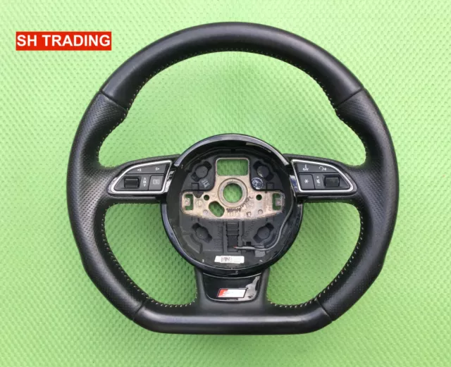 Audi A3 Rs3 A4 Rs4 A5 Rs5 A6 Rs6 A7 S Line Flat Bottom Steering Wheel