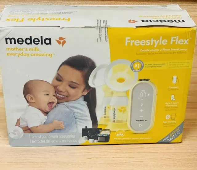 Medela Freestyle Flex Double Electric Breast Pump Openbox (Read)