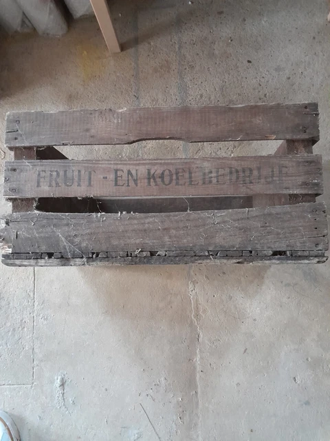 Ancienne Caisse En Bois Publicitaire – Chocolats Fins Le Rhône – Vintage Déco
