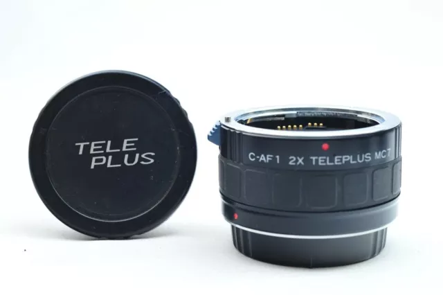 Quality Teleplus C-AF1 MC7 2x Teleconverter 8 Pin Canon EF Fit