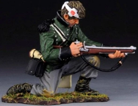 Soldat Thomas Gunn NAPO16B - Empire Allemand, Infanterie 1/32 (60mm) Plomb Peint