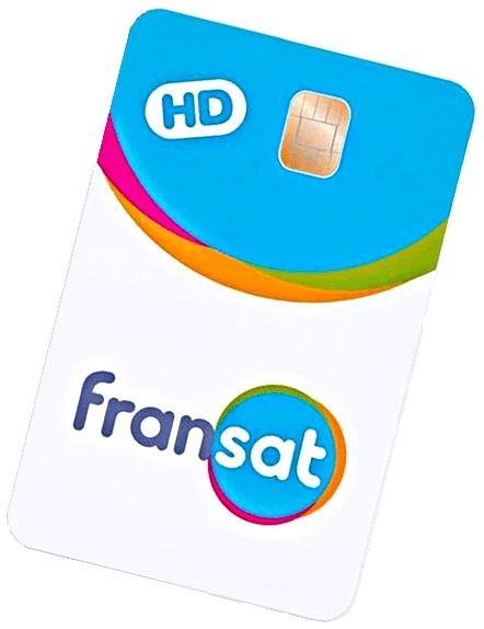 Carte Fransat TV HD Nouvelle Génération PC7 - Sous Blister - Garantie 4 Ans