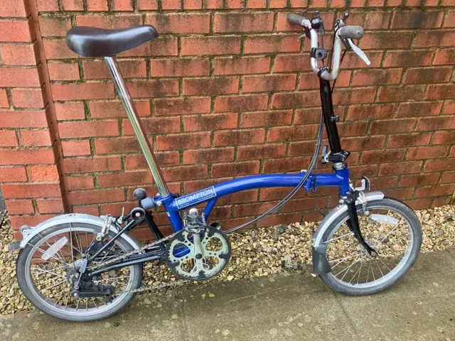 Brompton tempest blue 2025 m6l