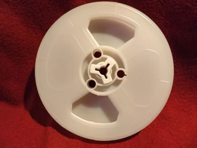 TayloReel Super 8mm 400 ft. White Plastic Reel and Film Can Set