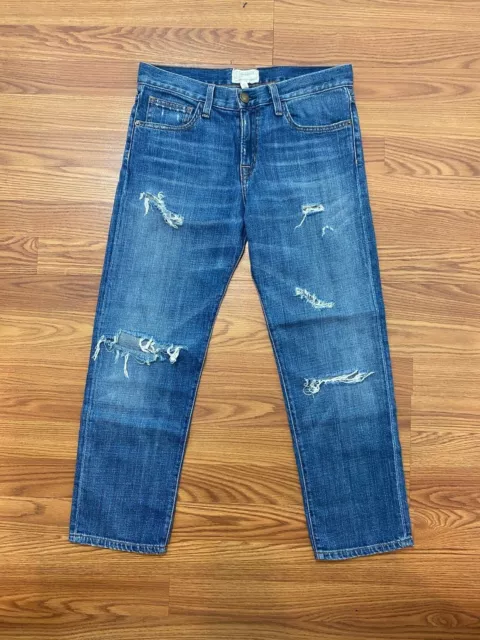 Current/Elliott The Boyfriend Jean in SUPER LOVED DESTROY Size 25