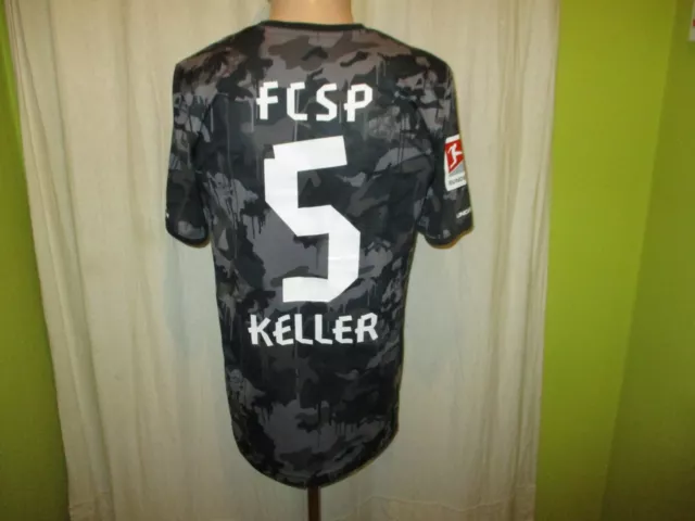 FC St.Pauli Under armour Trikot 2017/18 "congstar" + Nr.5 Keller Gr.S- M TOP