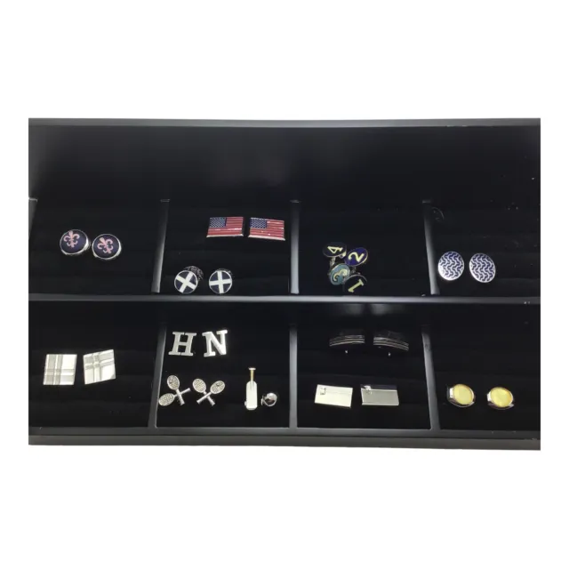 Cufflinks Job Lot 12 Pairs T.M Lewin, Jasper Conran, Declic, Hacket, Jos.A.Banks