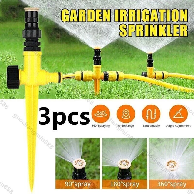 3* SPRÜHREGNER SPRENGER Rasen Sprinkler Rasensprenger Dachkühlsprinkler