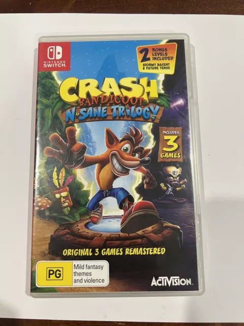 Crash Bandicoot N-sane Trilogy Nintendo Switch