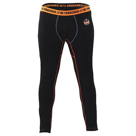 N-Ferno By Ergodyne 6480 Bottoms,Black,Size 40 To 44X33-1/2 In