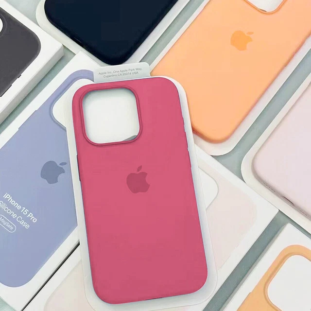 NEW For iPhone15 Pro 15Plus 15 Pro Max Original Silicone Case with MagSafe 2023