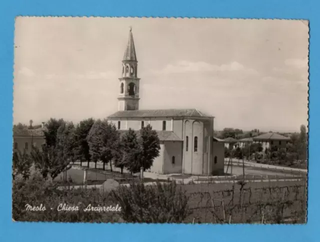 Meolo Venezia Chiesa Arcipretale  Viaggiata 1954