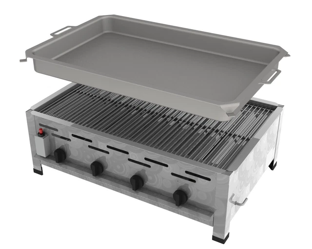 KONFIGURATOR: Gastrobräter 4-flammig Tischgerät