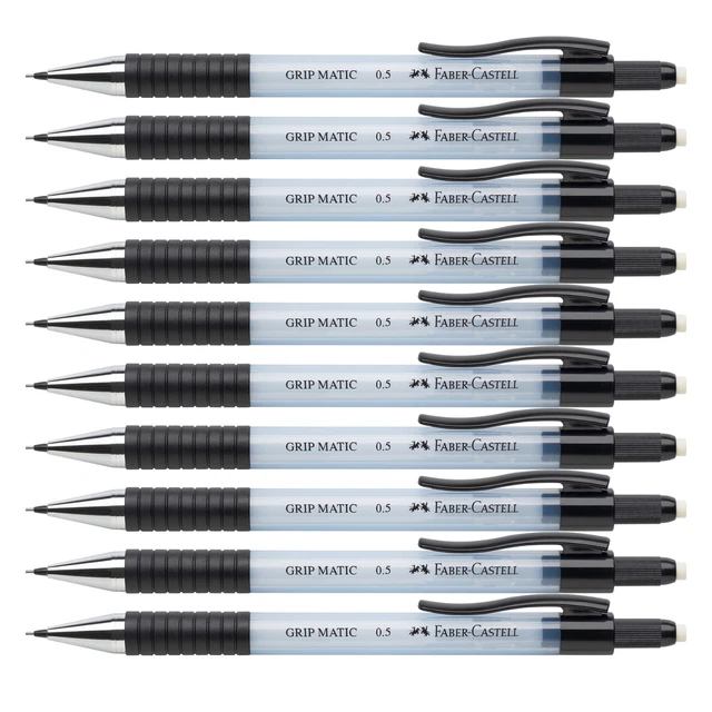 Faber-Castell Vinyl Radierer 10er Pack - Sauberes Radieren Für Blei- & Farbstifte