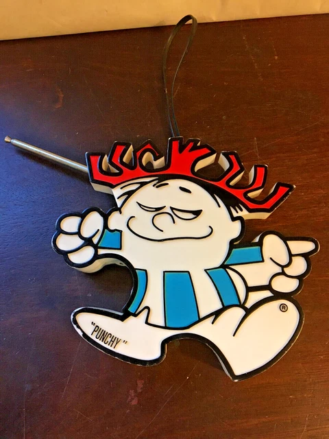 Punchy AM FM Radio, Hawaiian Punch, Vintage working Radio