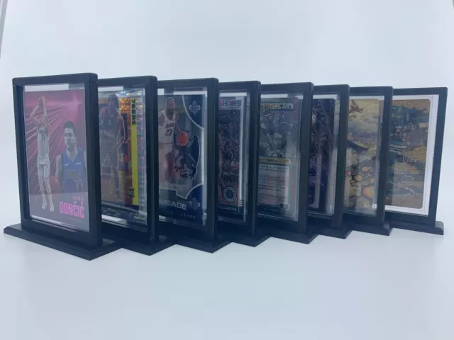 5x Trading Card Stand - 35pt Top Loader Card Holders - Suits NBA MTG Pokemon Etc