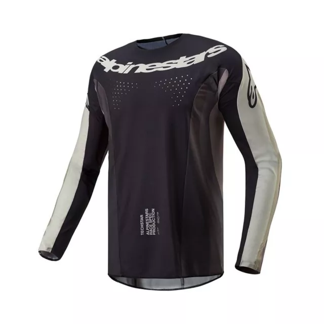 Alpinestars Techstar Pneuma Jersey Dark Sand Iron Dust Gray  -  Livraison gra...