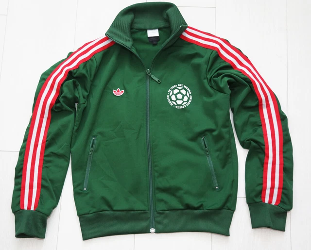 RARE ADIDAS MEXICO 70 Tracksuit Top Jacket Large Vintage Retro