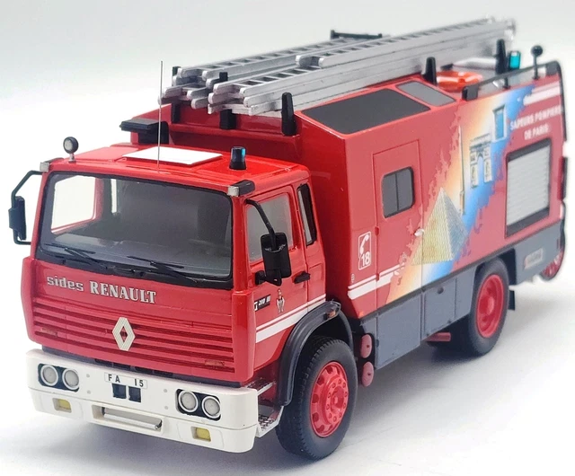 Voiture Miniature Renault 4L Pompiers De Paris 1968 - Marque City-Vitesse, Neuve