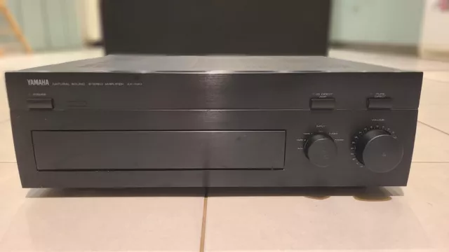 Ampli Stéréo Yamaha AX590 – Révisé, Fonctionne Parfaitement, Très Bon état