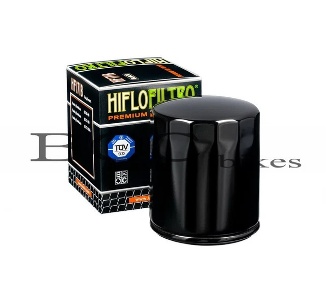 Drag Specialties Schwarz Ölfilter Für Harley Davidson Evo 88-99