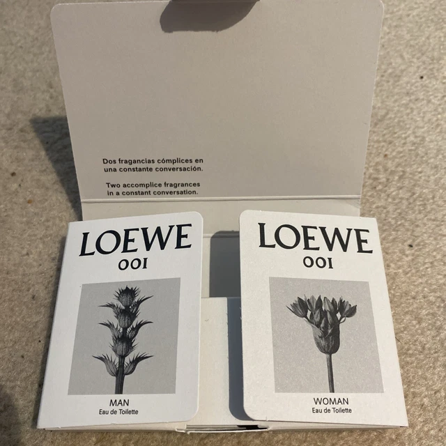 AUTÉNTICO LOEWE 001 Mujer Hombre Eau De Toilette EDT Spray Perfume