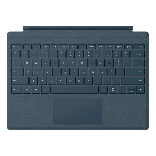 Tastiera Surface Go Type Cover In Alcantara Rosso Papavero - Compatibile Con Surface Go 1 E 2, Touchpad In Vetro
