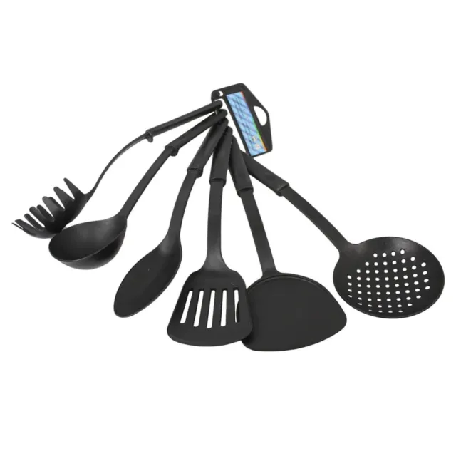 6-Pcs Kitchen Cooking Utensil Set Heat Resistant Silicone Cooking Kitchen Serve