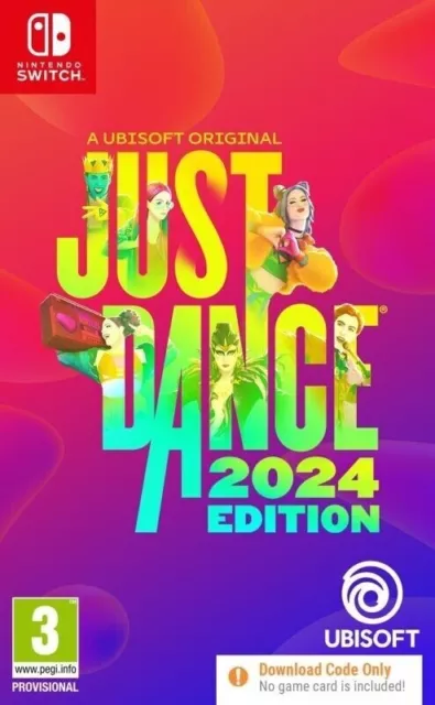 Just Dance 2024 [Code In A Box] (Switch)  BRAND NEW SEALED Nintendo switch