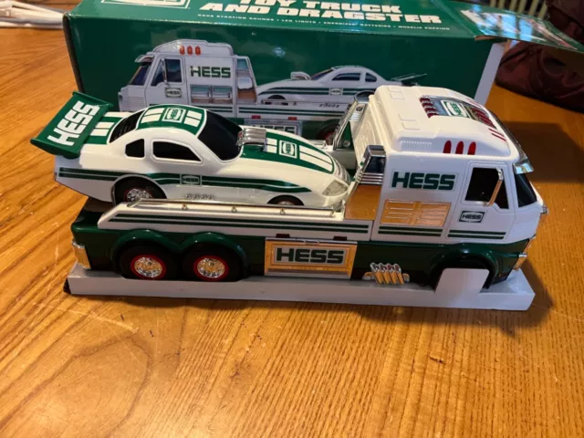 Hess Truck 2016 Hess Toy Truck And Dragster Car, New In Box! Retail Shelf Ready!