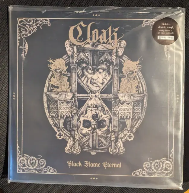 Cloak: Black Flame Eternal (gold vinyl, new)