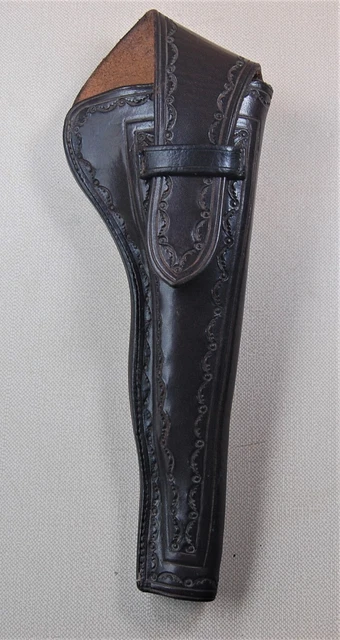 Half-Flap Leather Holster for Colt SAA 7.5-Inch Revolver
