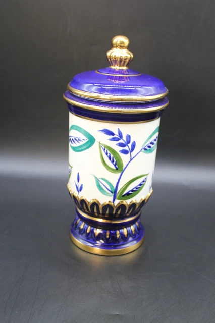 Crown Devon Fieldings Tea Caddy