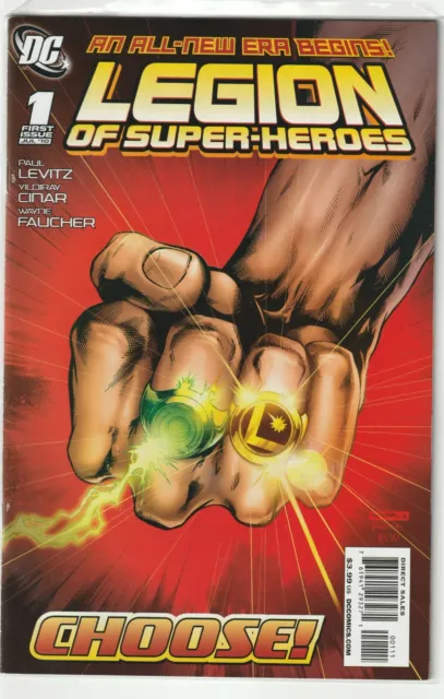 Legion of Super-Heroes Set 2010 DC Annual Paul Levitz Keith Giffen Super Villain